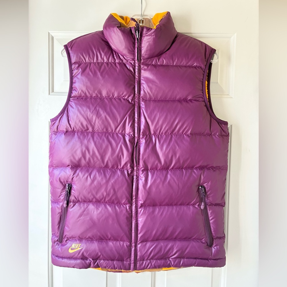 Nike Women’s Reversible Down Puffer Vest Multicolor Size S